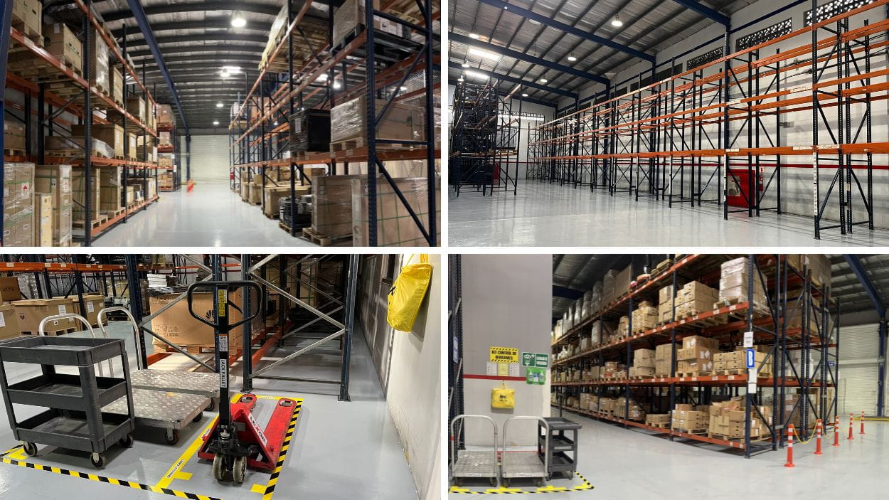 Fotos de almacén DSV en la Ciudad de Panamá